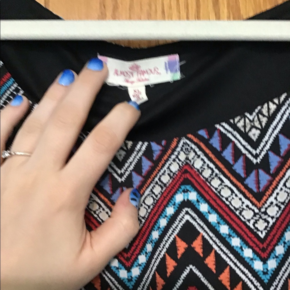 Patterned fit and flare dress - Picture 3 of 4